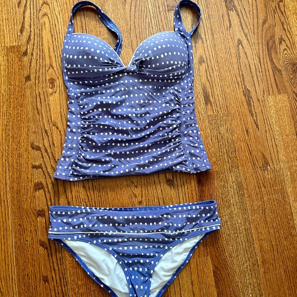 Polka Dot Women's Swimwear Set - Picture 1 of 6